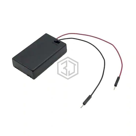 BH3A3P - MED - Battery Holders, Clips, Contacts