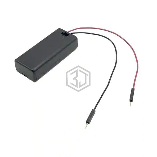 BH3A2P - MED - Battery Holders, Clips, Contacts
