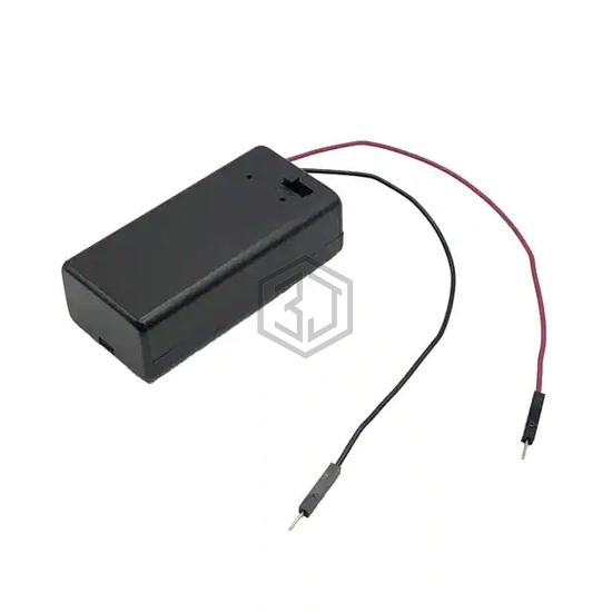 BH9V1P - MED - Battery Holders, Clips, Contacts
