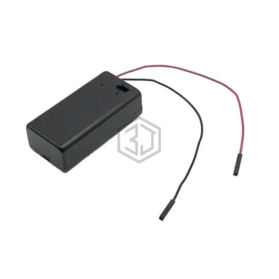 BH9V1S - MED - Battery Holders, Clips, Contacts