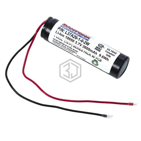 L37A26-1-0-2W - Dantona Industries - Battery Packs