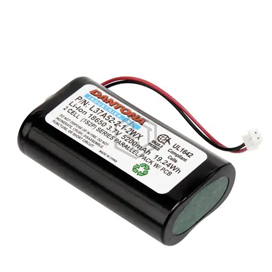 L37A52-2-1-2WX - Dantona Industries - Battery Packs