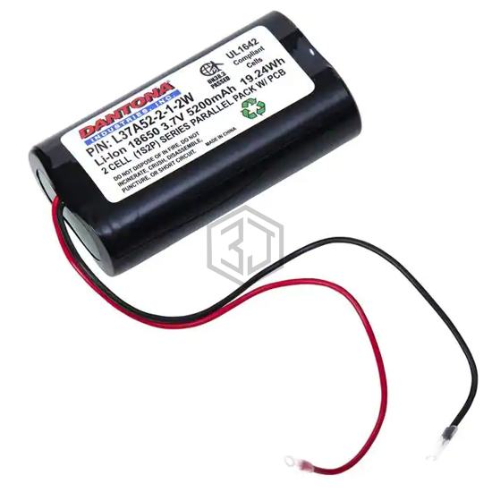 L37A52-2-1-2W - Dantona Industries - Battery Packs