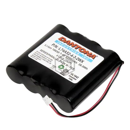 L74A52-4-3-2WX - Dantona Industries - Battery Packs