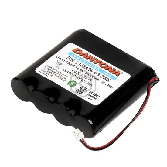 L148A26-4-3-2WX - Dantona Industries - Battery Packs