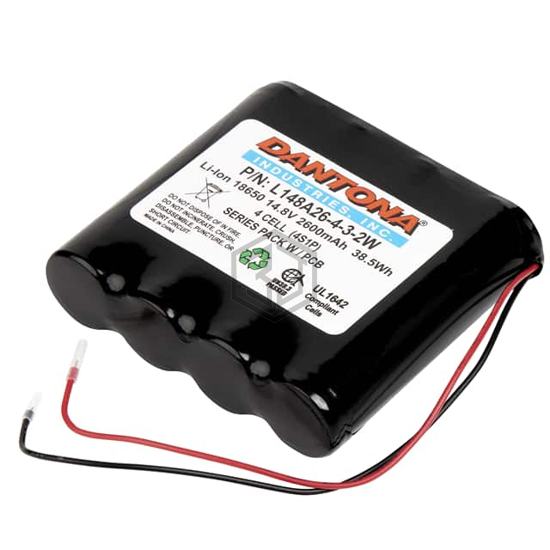 L148A26-4-3-2W - Dantona Industries - Battery Packs