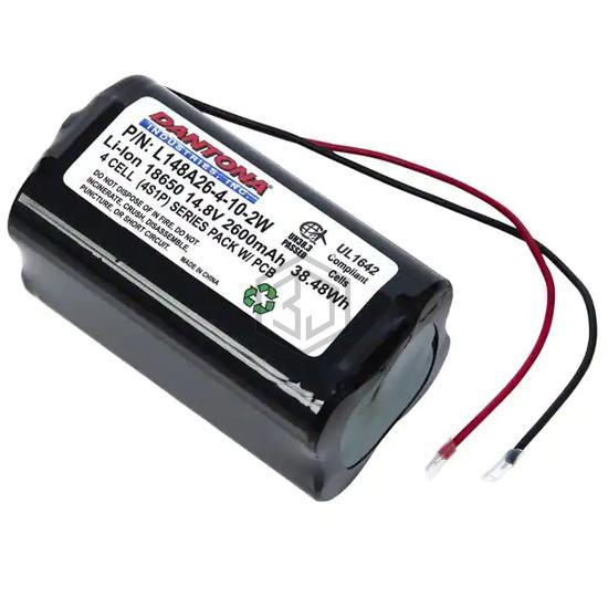 L148A26-4-10-2W - Dantona Industries - Battery Packs