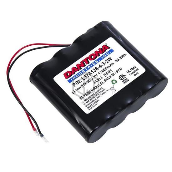 L37A136-4-3-2W - Dantona Industries - Battery Packs
