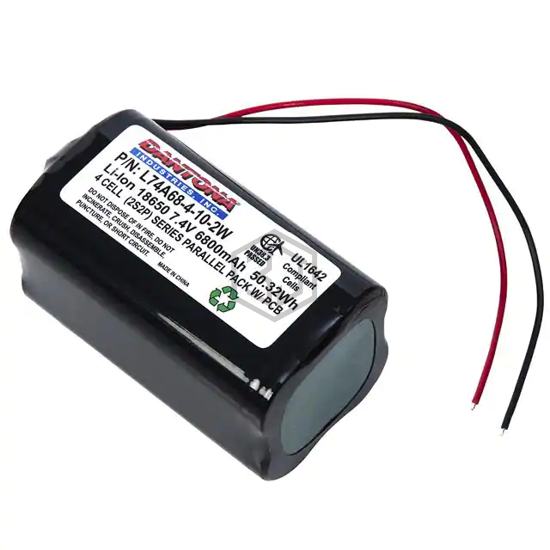 L74A68-4-10-2W - Dantona Industries - Battery Packs
