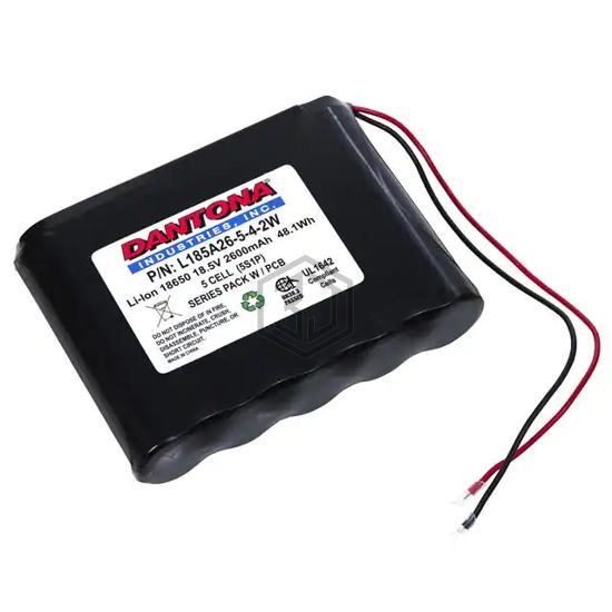 L185A26-5-4-2W - Dantona Industries - Battery Packs