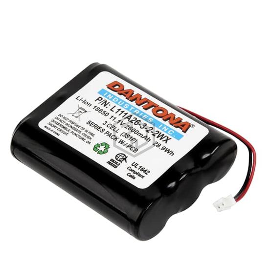 L111A26-3-2-2WX - Dantona Industries - Battery Packs