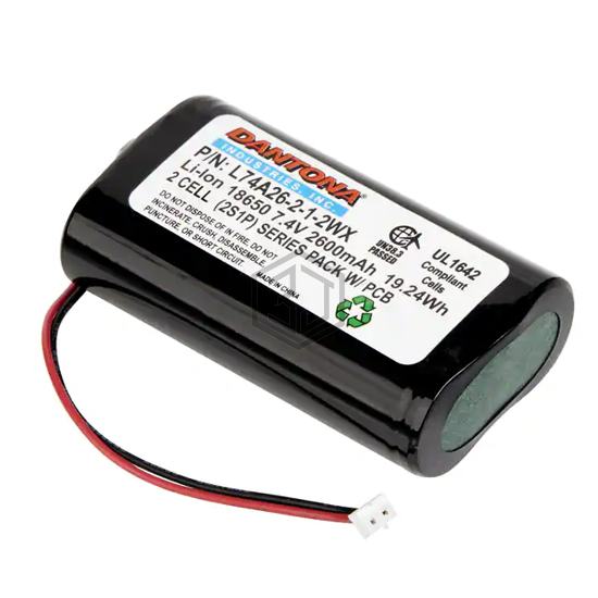 L74A26-2-1-2WX - Dantona Industries - Battery Packs