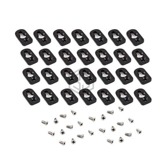 1557FOOT2BK-24 - Hammond Manufacturing - Box Accessories