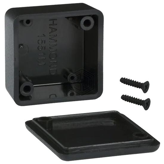1551MBK - Hammond Manufacturing - Boxes