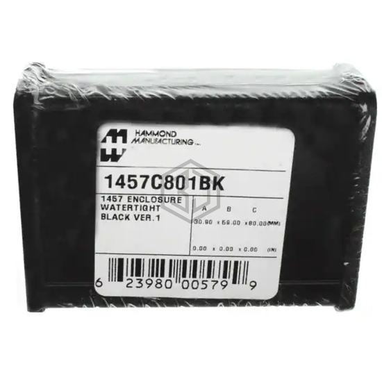 1457C801BK - Hammond Manufacturing - Boxes