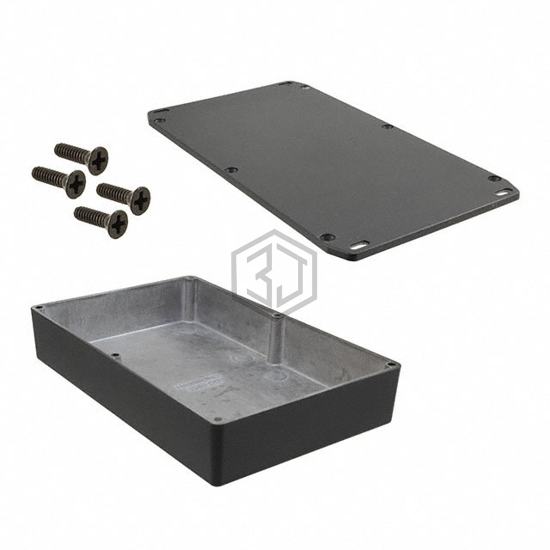 1590DDFLBK - Hammond Manufacturing - Boxes