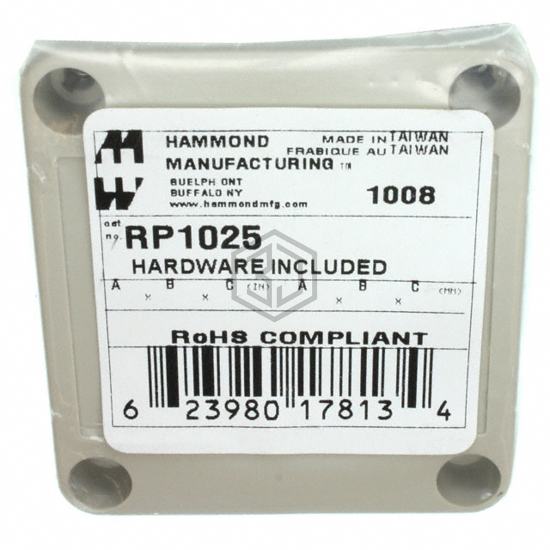 RP1025 - Hammond Manufacturing - Boxes