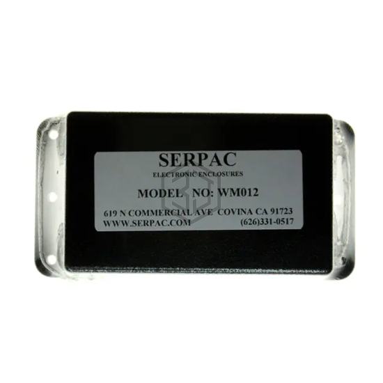 WM012,BK - Serpac - Boxes