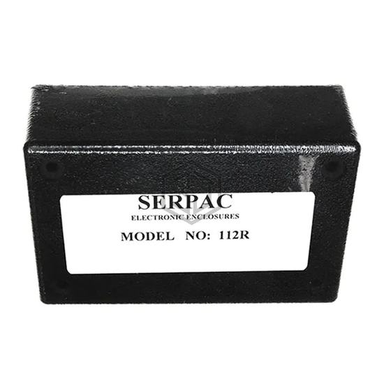 112R,BK - Serpac - Boxes