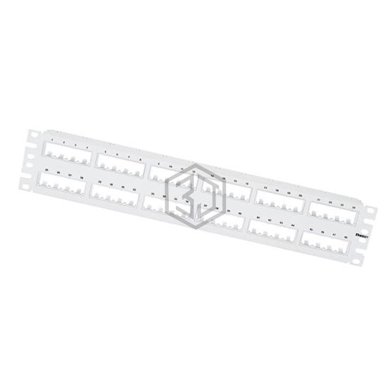 CPP48FMWWH - Panduit Corp - Patchbay, Jack Panels
