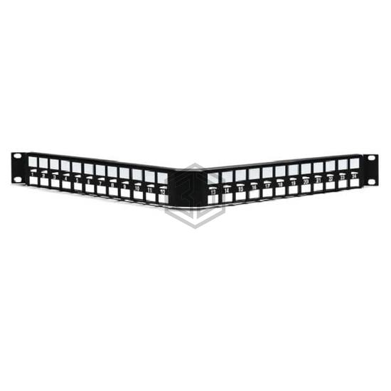 PP24MOD1AU - HellermannTyton - Patchbay, Jack Panels