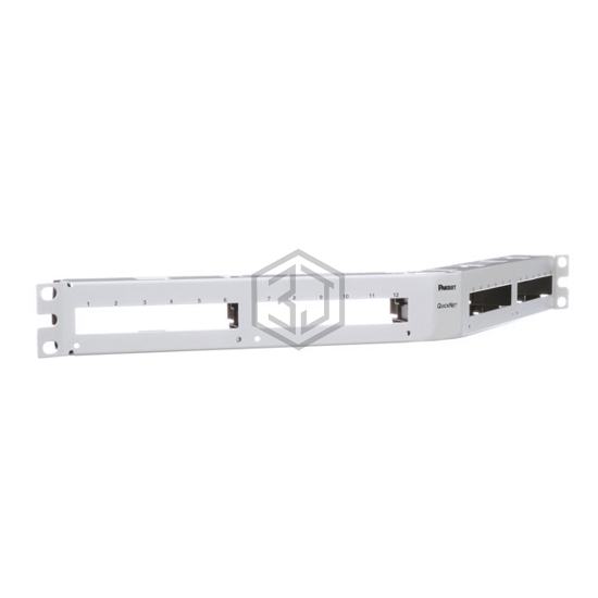 QAPP24WH - Panduit Corp - Patchbay, Jack Panels