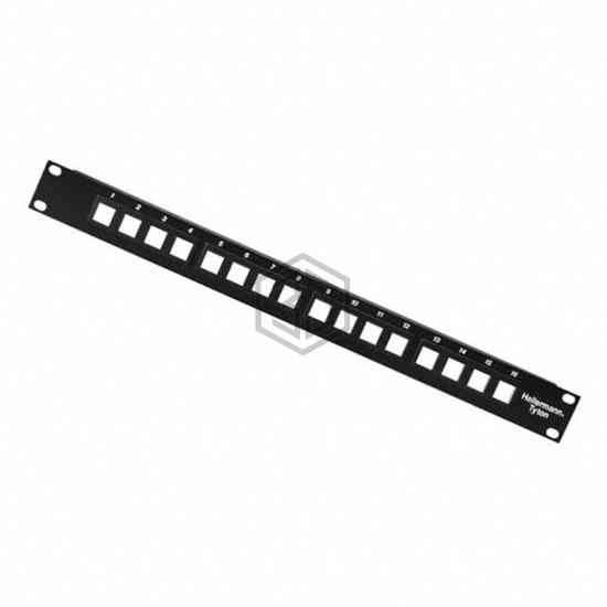 P108-16-MOD - HellermannTyton - Patchbay, Jack Panels