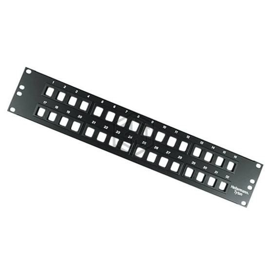 P108-32-MOD - HellermannTyton - Patchbay, Jack Panels