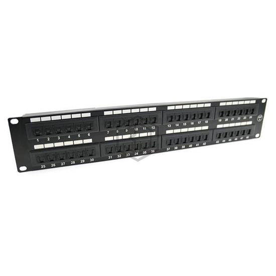PP-C6U8SLP48 - Fibertronics - Patchbay, Jack Panels