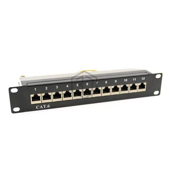 PP-C6S8LLK12 - Fibertronics - Patchbay, Jack Panels