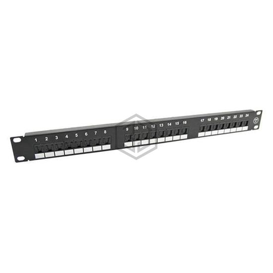 PP-C6U8SLD24 - Fibertronics - Patchbay, Jack Panels