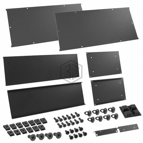 RM3U1908SBK - Hammond Manufacturing - Rack Components