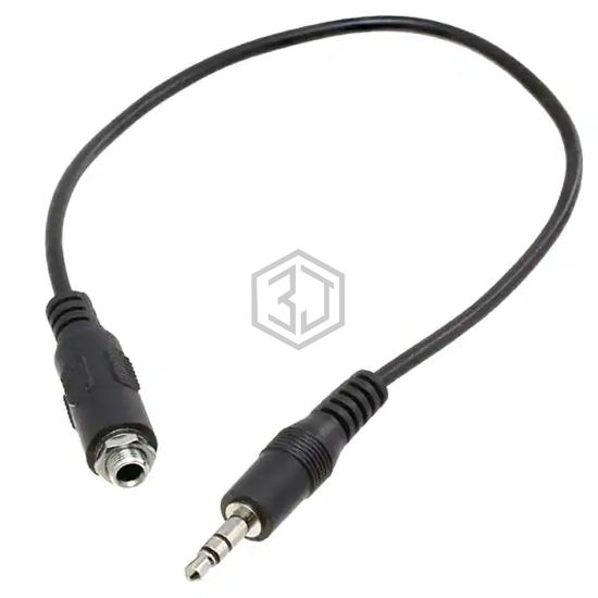 3319 - Adafruit Industries LLC - Barrel - Audio Cables