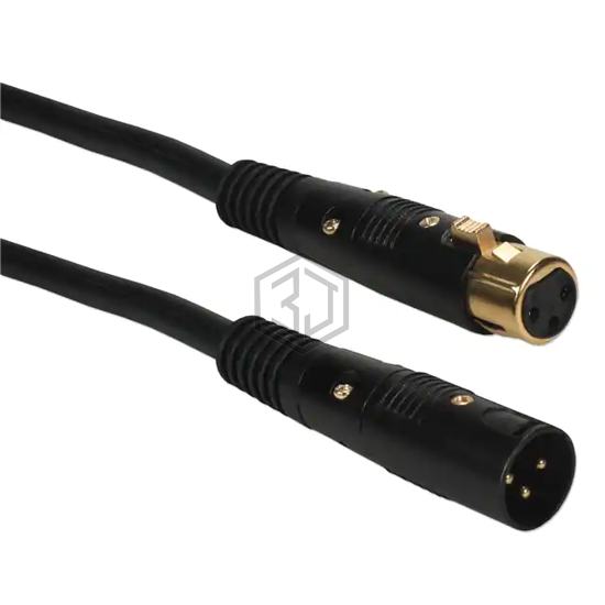 XLRMFP-15 - QVS - Barrel - Audio Cables