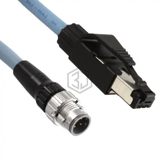 XS5W-T421-JMC-K - Omron Automation and Safety - Between Series Adapter Cables