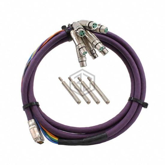 DB25M10XLRF - Switchcraft Inc. - Between Series Adapter Cables