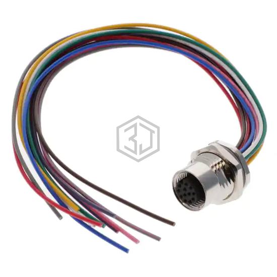 T4171130012-001 - TE Connectivity AMP Connectors - Circular Cable Assemblies