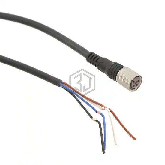 XS3F-E421-402-A - Omron Automation and Safety - Circular Cable Assemblies