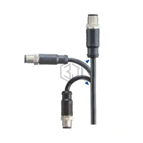M12A-05BMMM-SL8N01 - Amphenol LTW - Circular Cable Assemblies
