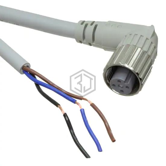 XS2FD422DC0F - Omron Automation and Safety - Circular Cable Assemblies