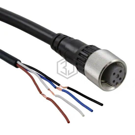 XS2F-E421-D80-E - Omron Automation and Safety - Circular Cable Assemblies