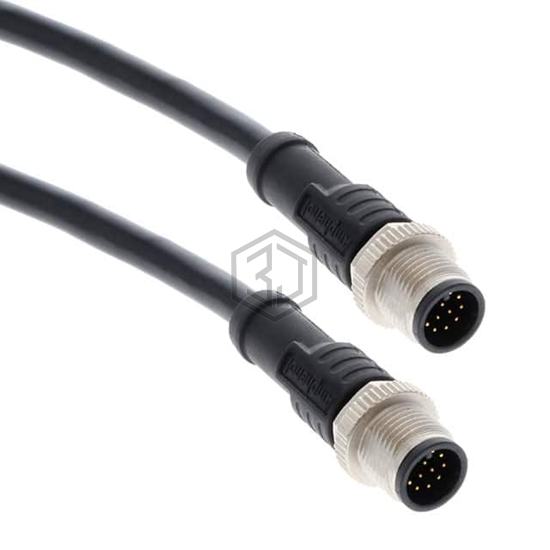 M12A12ML-12AML-SD001 - Amphenol LTW - Circular Cable Assemblies