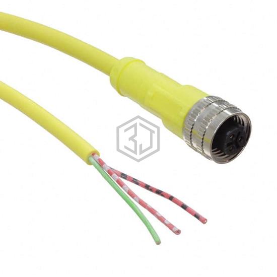 V12-G-YE2M-PVC - Pepperl+Fuchs, Inc. - Circular Cable Assemblies
