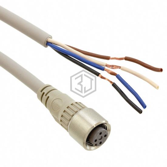 XS2F-E421-D80-F - Omron Automation and Safety - Circular Cable Assemblies