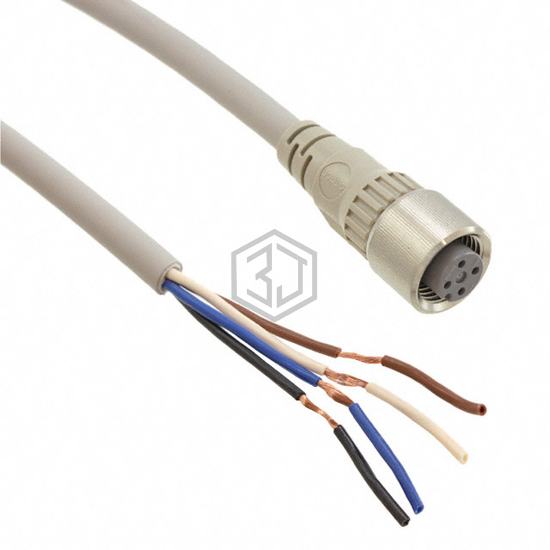 XS2F-E421-G80-F - Omron Automation and Safety - Circular Cable Assemblies