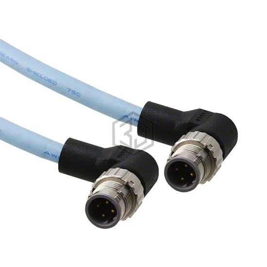 XS5W-T422-BM2-K - Omron Automation and Safety - Circular Cable Assemblies