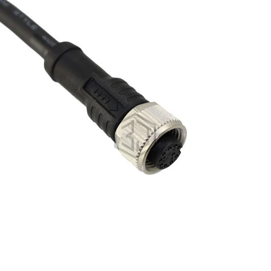 M12A10FL-12AFL-SBA05 - Amphenol LTW - Circular Cable Assemblies