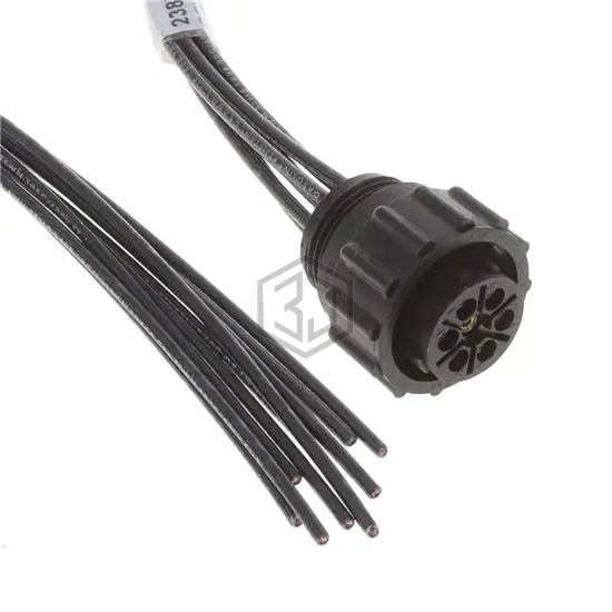 2387101-2 - TE Connectivity AMP Connectors - Circular Cable Assemblies