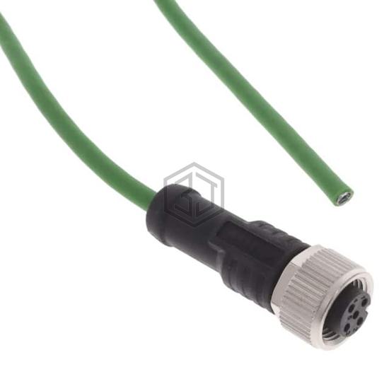 M12A-02BFFM-SL8C05 - Amphenol LTW - Circular Cable Assemblies