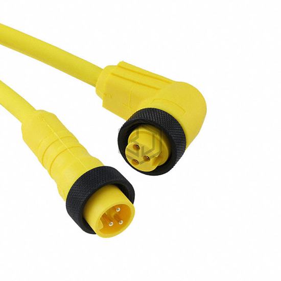 PR03KW113 YL400 - Alpha Wire - Circular Cable Assemblies